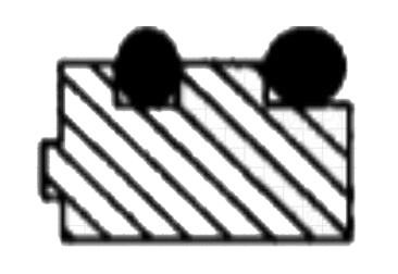機(jī)械密封之夾持型靜環(huán)的結(jié)構(gòu)截面圖