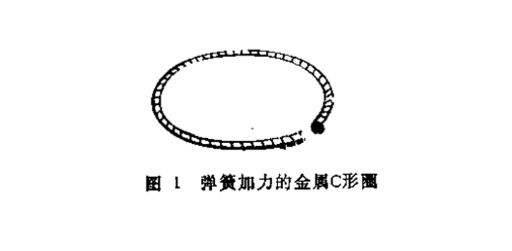 彈簧加強C型密封圈結(jié)構(gòu)圖