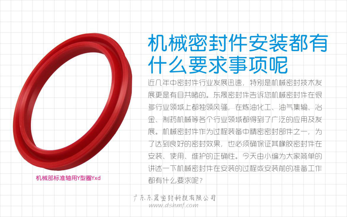 機(jī)械密封圈安裝都有什么要求事項(xiàng)呢？