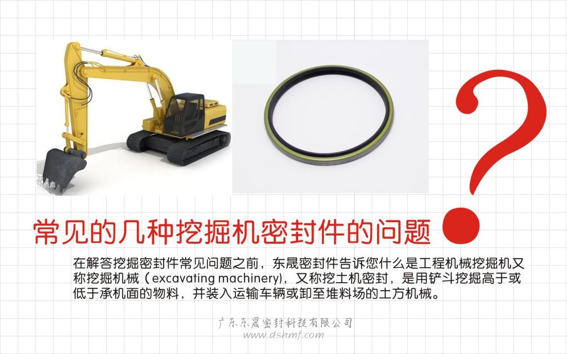 挖掘機(jī)油封常見(jiàn)的若干問(wèn)題？