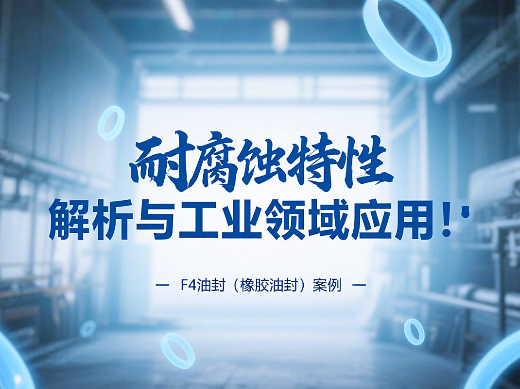 耐腐蝕的?F4油封（橡膠油封）的特性解析與工業(yè)領(lǐng)域應(yīng)用！?