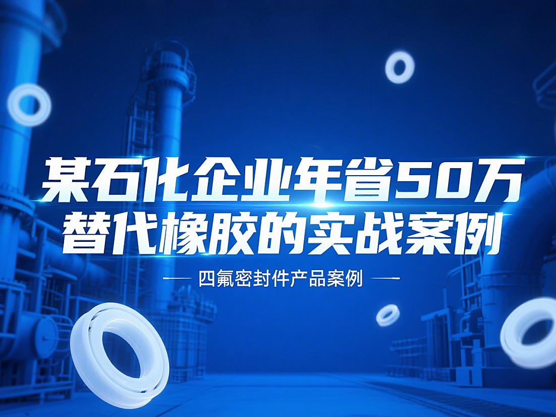 某石化企業(yè)年省50萬：四氟密封件替代橡膠的實(shí)戰(zhàn)案例！