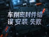車削密封件安裝失敗案例丨工程師最怕的3個操作錯誤??？