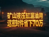 液壓缸老是漏油？礦山上用這密封件，一年省下70萬！?